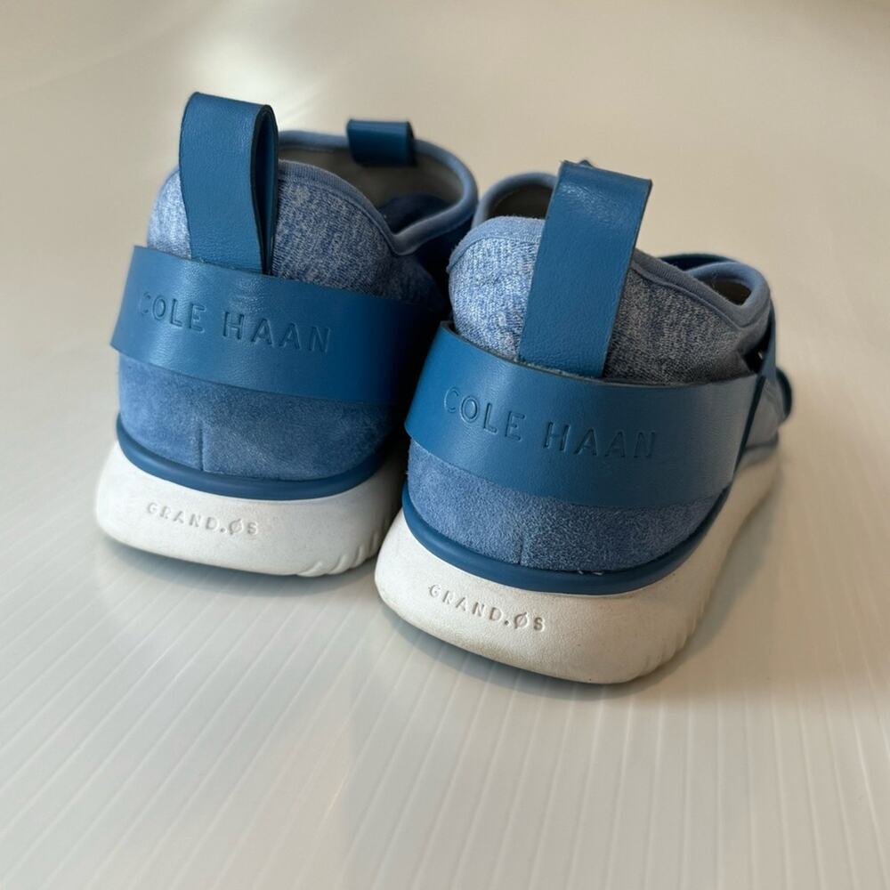 Cole Haan Studiogrand cross cross sneaker trainer blue size 6.5 - Picture 6 of 10
